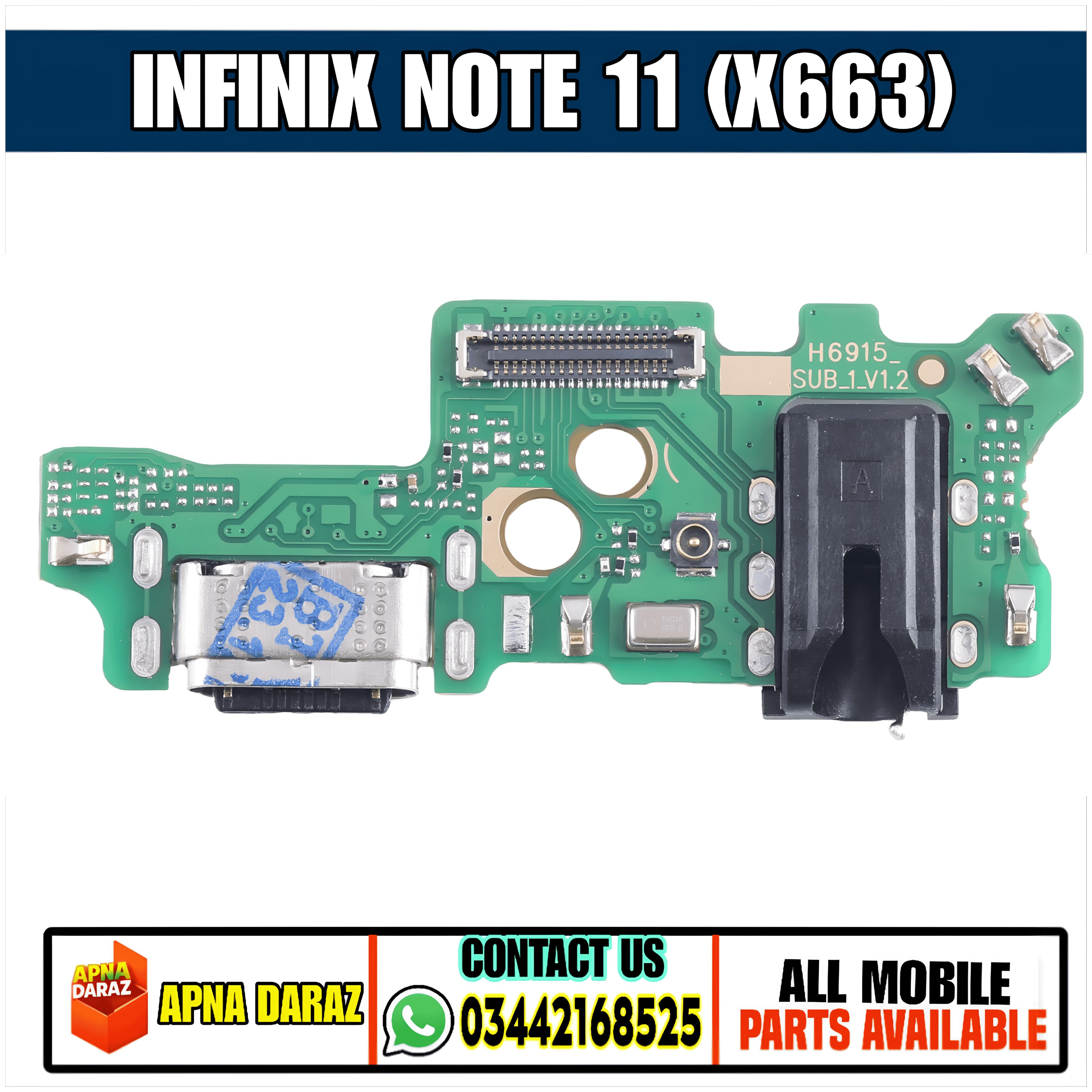 Infinix Note 11 X663 Charging Strip | Infinix Note 11 X663 Charging Flex