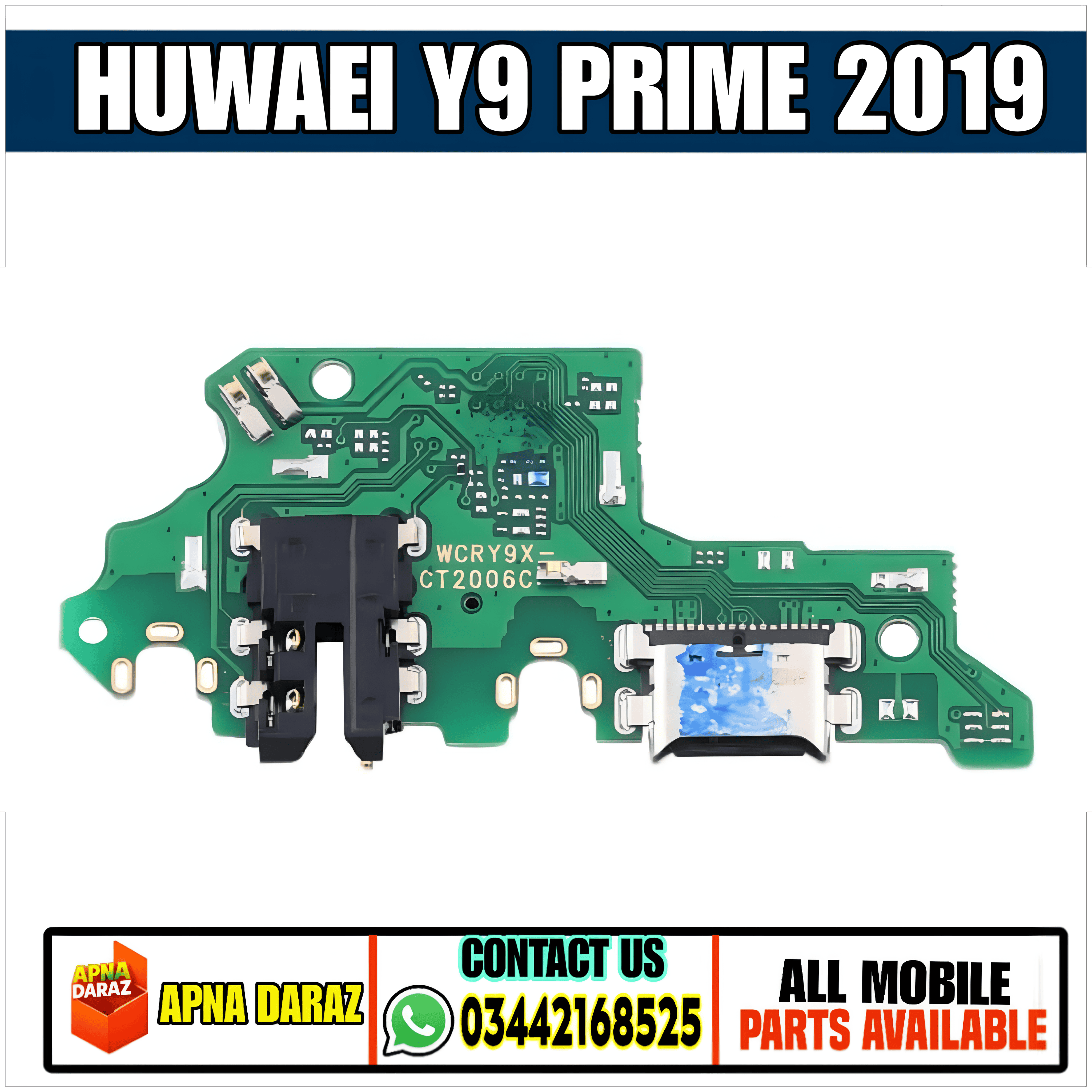 Huwawi Y9 Prime Charging Strip | Huwawi Y9 Prime 2019 Charging Flex