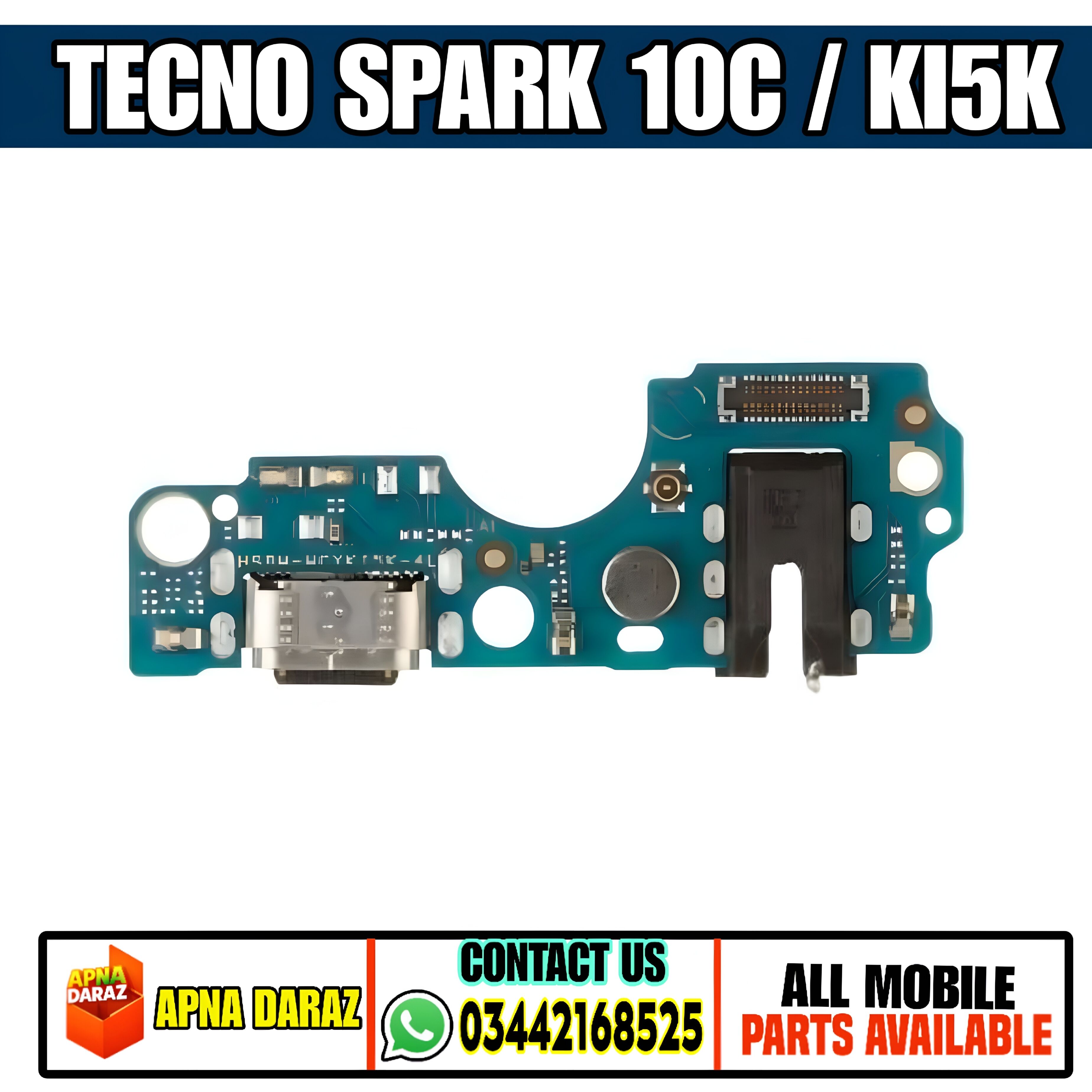 Tecno Spark 10C Changing Strip | Tecno Cammon KI5K Charging Flex
