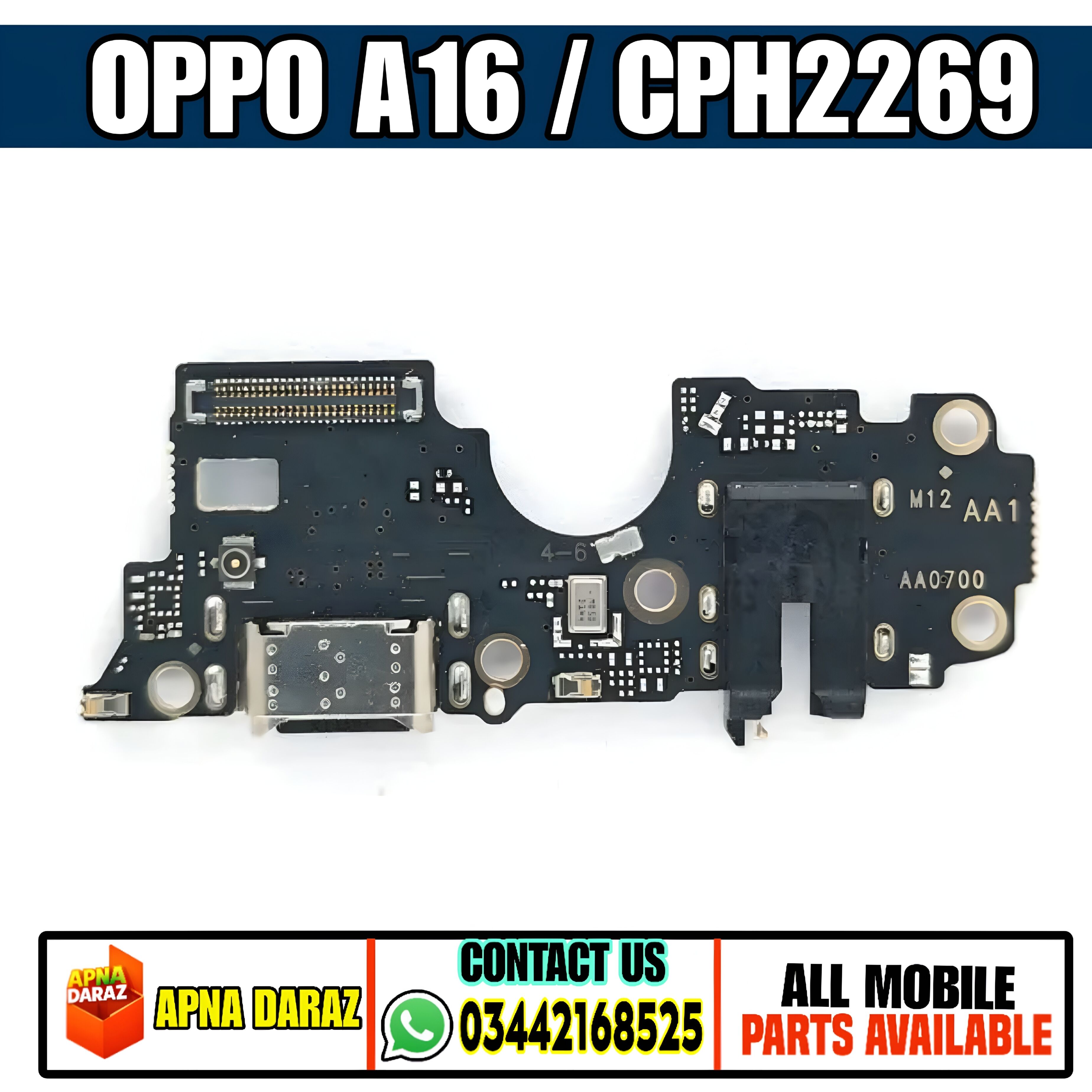 Oppo A16e Changing Strip | OPPO A16e (CPH2269) Charging Port
